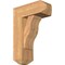 Ekena Millwork Funston Craftsman Smooth Bracket w/ Offset Brace, Western Red Cedar, 7 1/2"W x 18"D x 26"H BKT0806X18X26FST04SWR - alternate 1